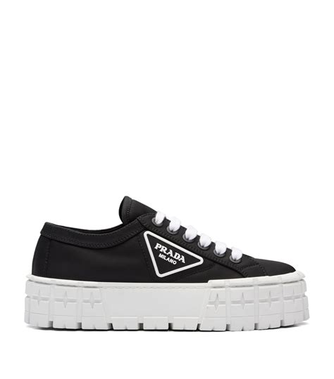 prada double wheel trainers|prada trainers for women uk.